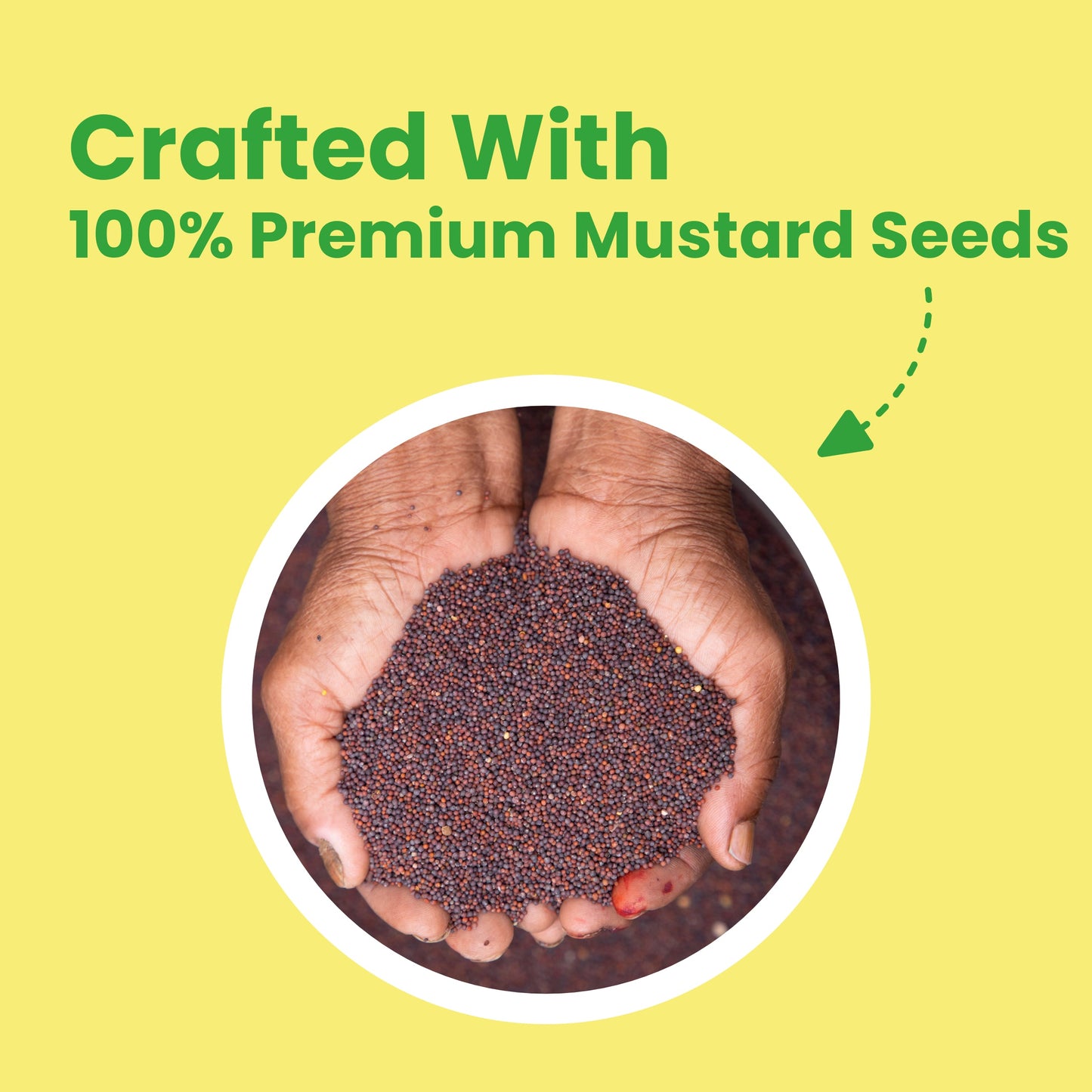 Black Mustard Cold Pressed Oil โ Pure Essence of Nature! (Pack Of -2)