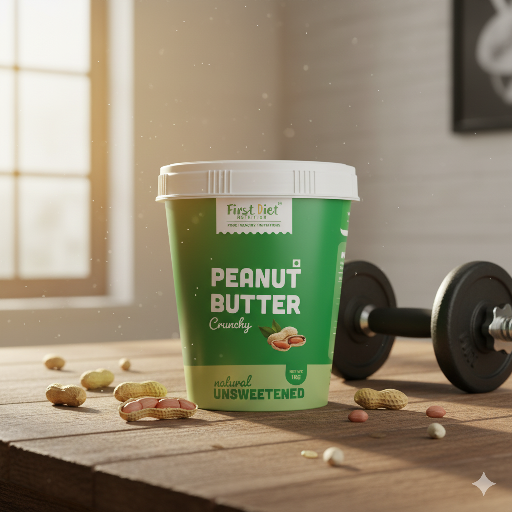 Natural Creamy Peanut Butter – Smooth Fuel for Your Day!