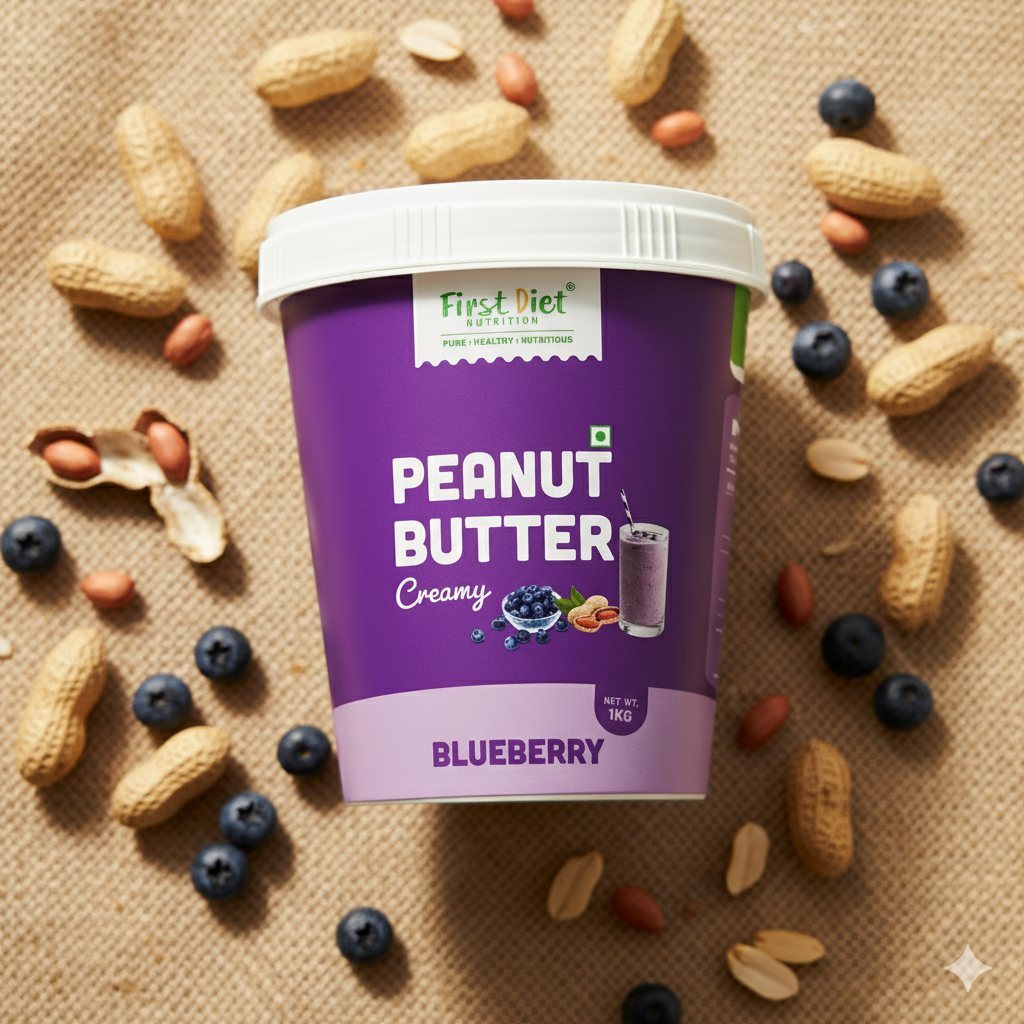Blueberry Peanut Butter – Berry Good Nutrition in a Jar!