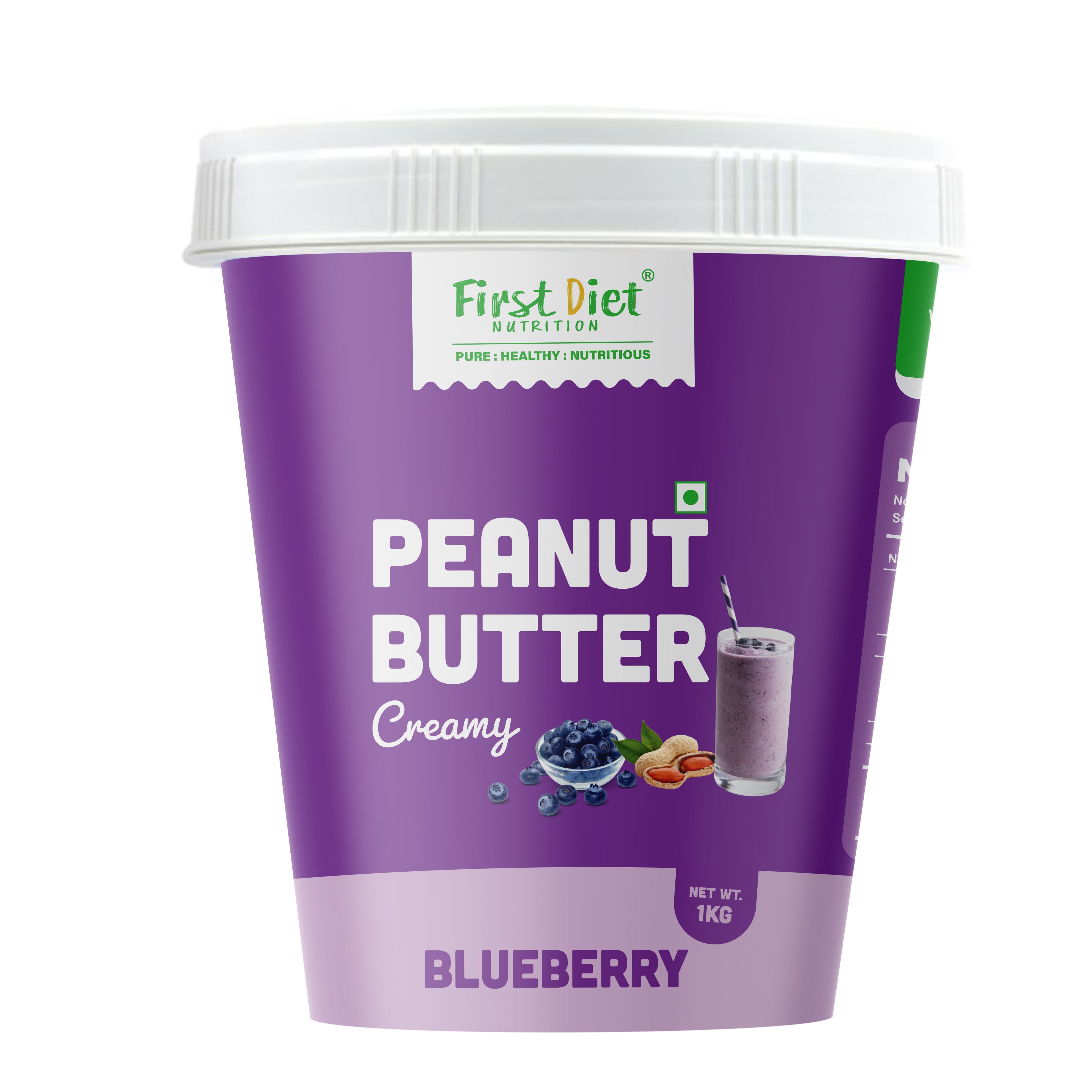 Blueberry Peanut Butter – Berry Good Nutrition in a Jar!