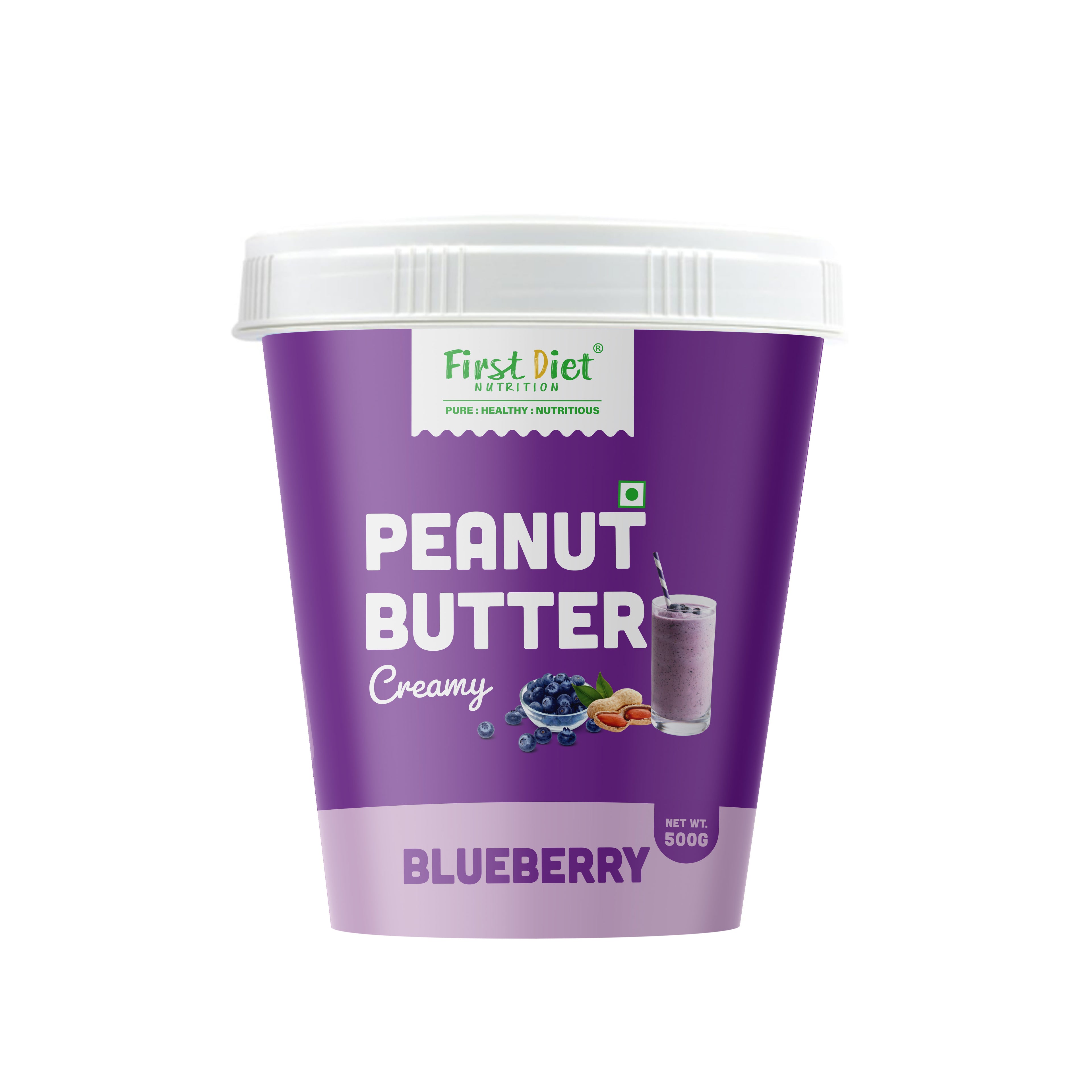 Blueberry Peanut Butter – Berry Good Nutrition in a Jar!