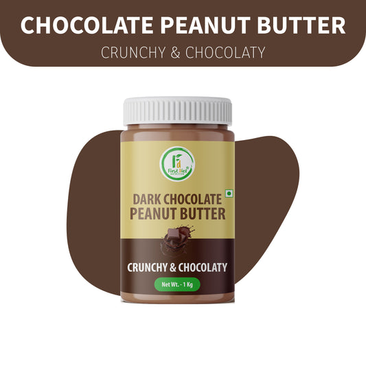 Dark Chocolate Peanut Butter (Crunchy) - 1Kg