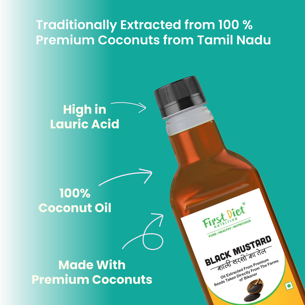 Coconut Cold Pressed Oil – 100% Natural, Unrefined & Chemical-Free | For Cooking, Skin & Hair Care