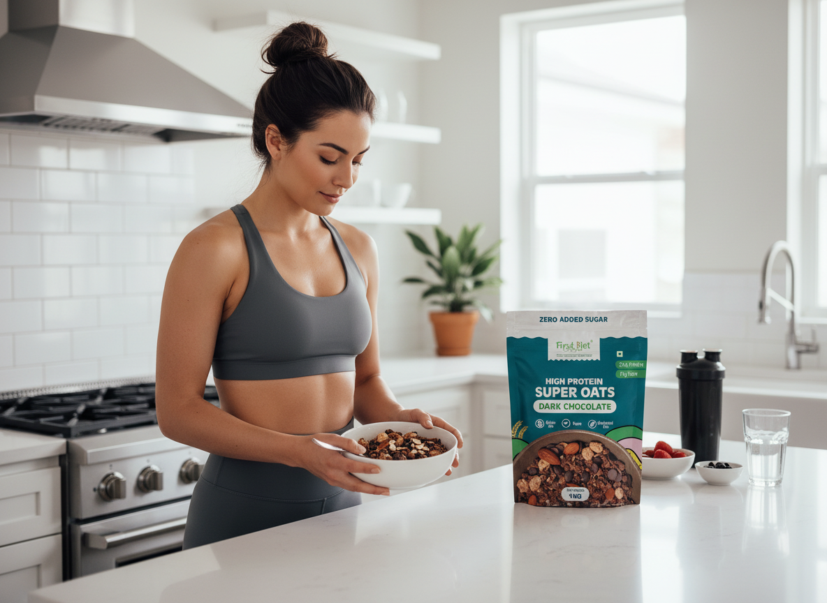 Dark Chocolate High Protein Oats