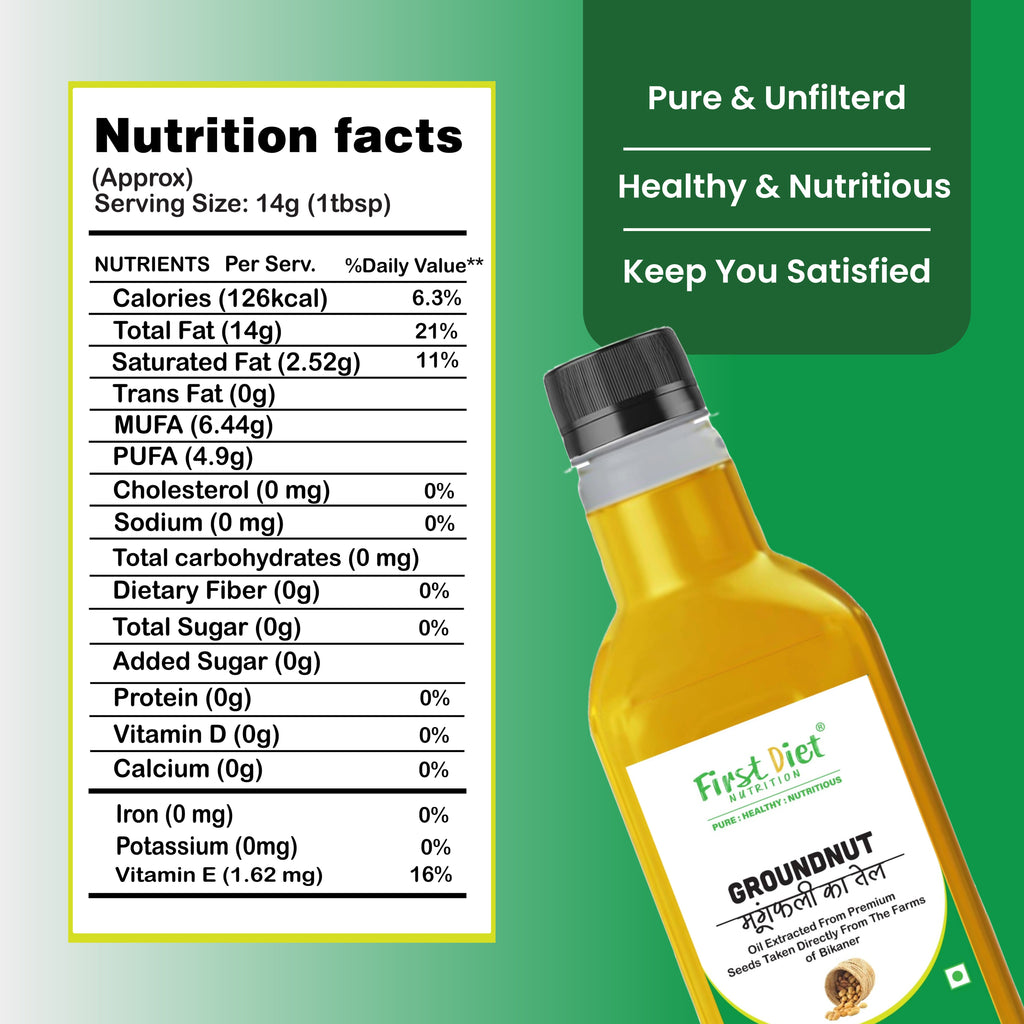 Groundnut Cold Pressed Oil – Earthy, Aromatic, Authentic!