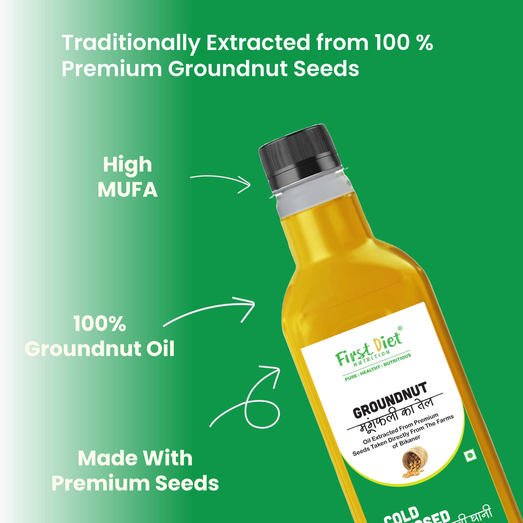 Groundnut Cold Pressed Oil – Earthy, Aromatic, Authentic!