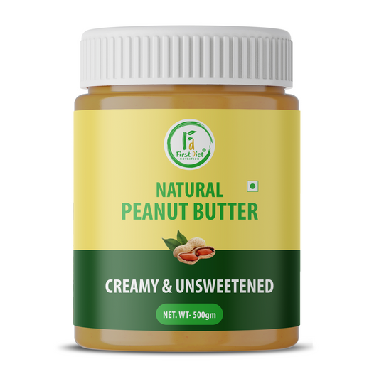 Natural Creamy Peanut Butter – Smooth Fuel for Your Day! (500gm)
