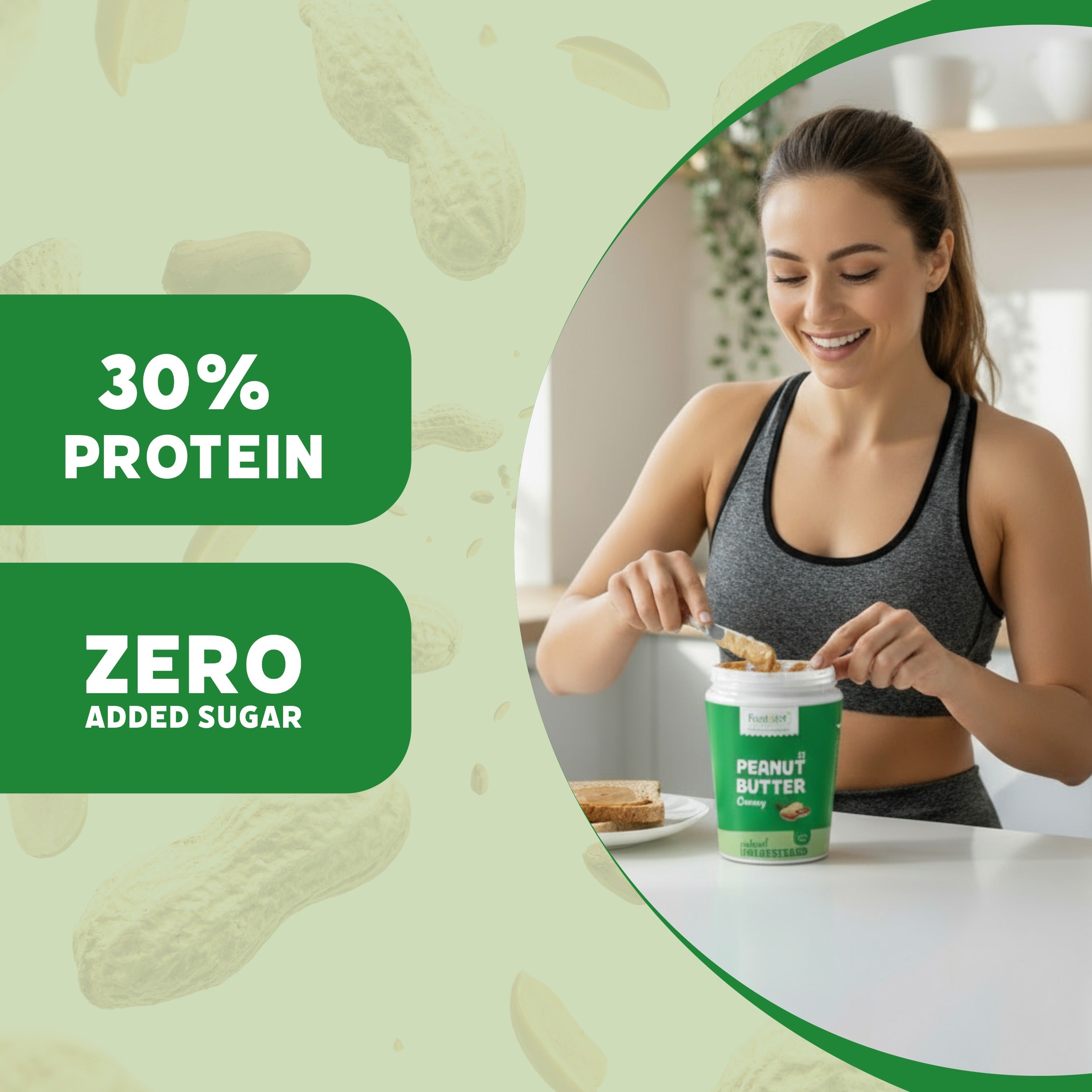 Natural Creamy Peanut Butter – Creamy into Clean Energy!