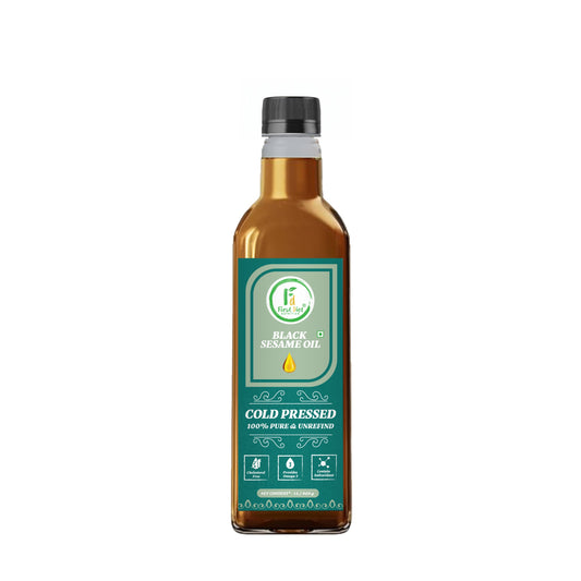 Black Sesame Cold Pressed Oil - Black Gold of Wellness