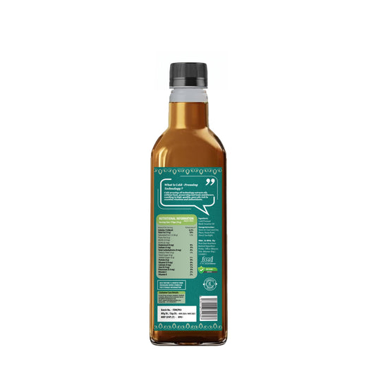 Black Sesame Cold Pressed Oil - Black Gold of Wellness (Pack of -2)