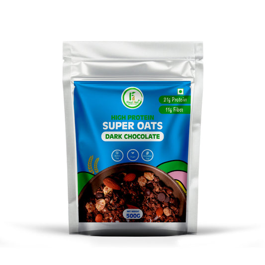 Dark Chocolate High Protein Oats (500Gm)