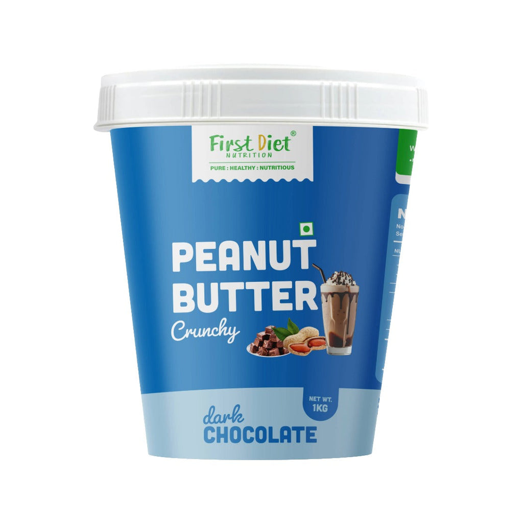 Dark Chocolate Crunchy Peanut Butter – The Perfect Crunch with a Cocoa Twist!