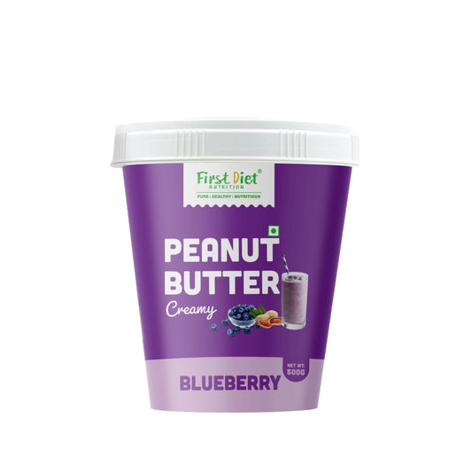Blueberry Peanut Butter – Berry Good Nutrition in a Jar! (500gm)