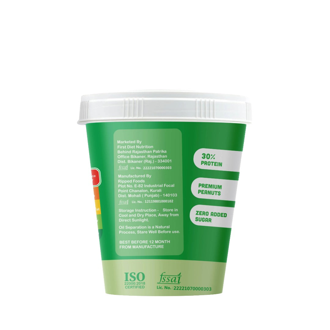 Natural Creamy Peanut Butter – Creamy into Clean Energy!