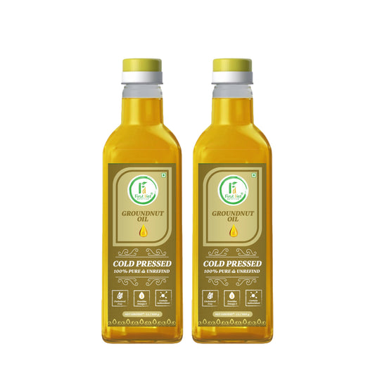 Groundnut Cold Pressed Oil – Earthy, Aromatic, Authentic! (Pack of -2)