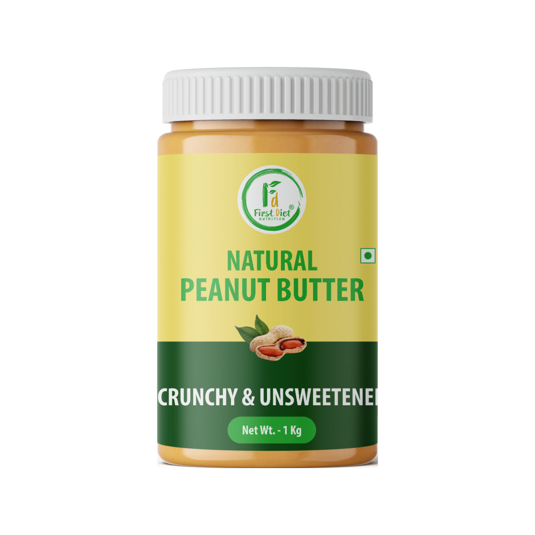 Natural Crunchy Peanut Butter – Crunch into Clean Energy!
