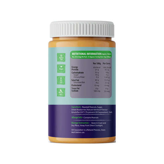 Blueberry Peanut Butter – Berry Good Nutrition in a Jar! (Pack Of -2)