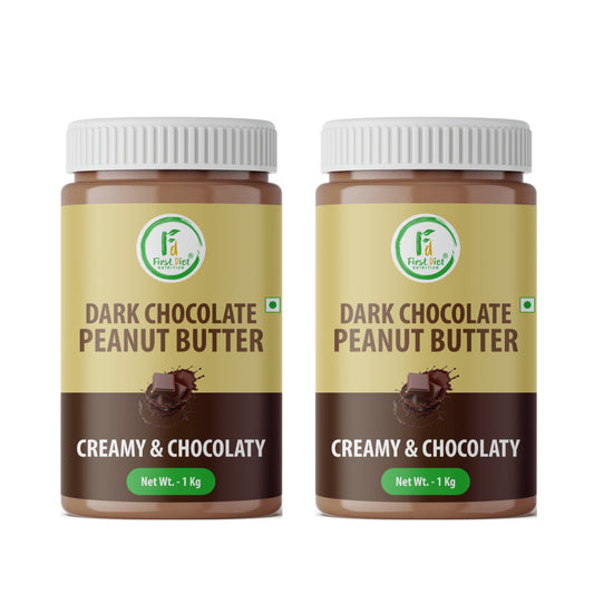 Dark Chocolate Peanut Butter (Creamy) - Pack Of 2