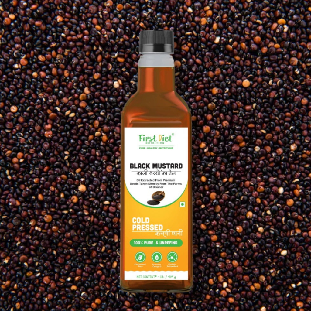 Black Mustard Cold Pressed Oil – Pure Essence of Nature!